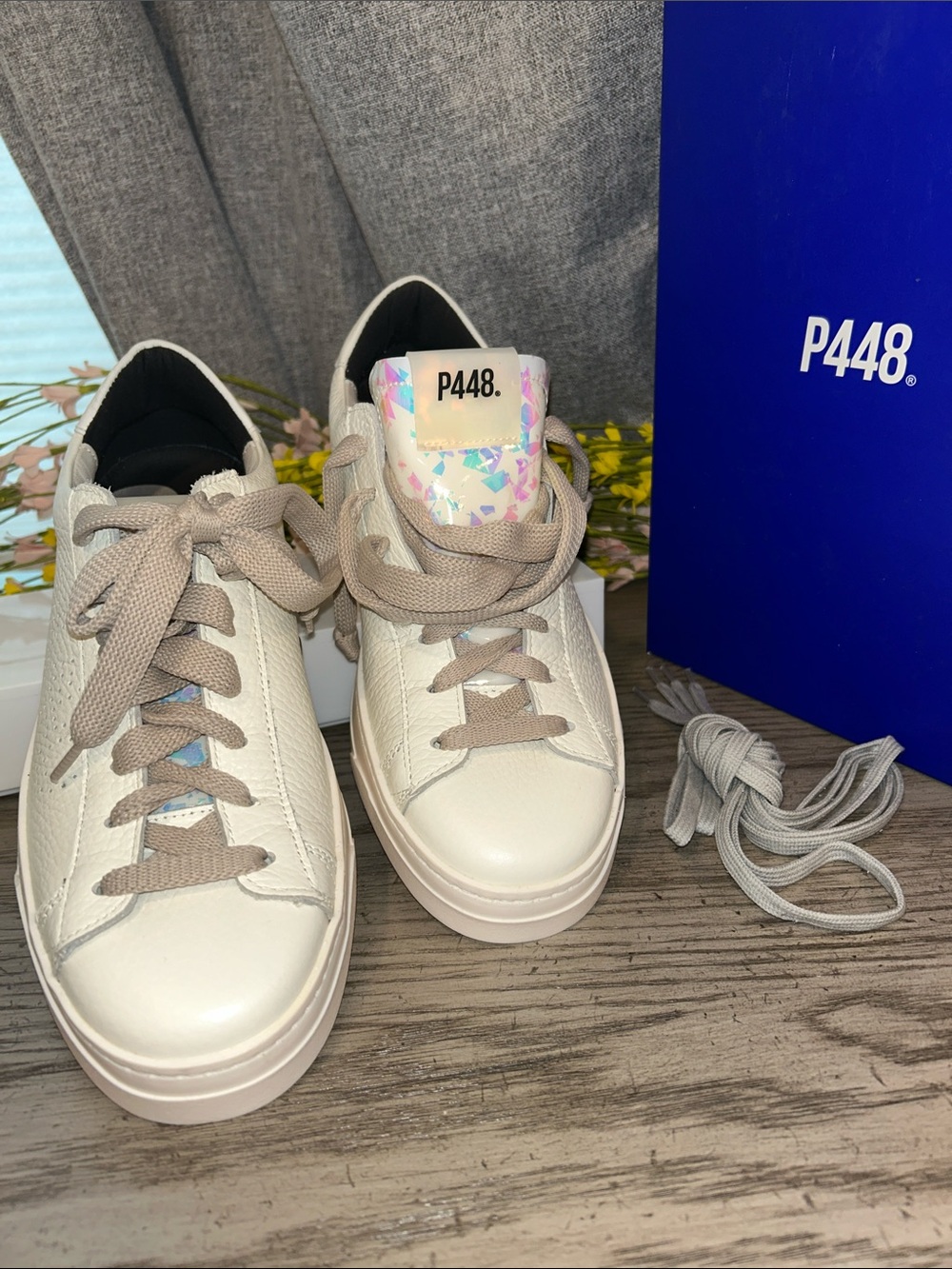 P448 Jack Prism Platform Sneakers